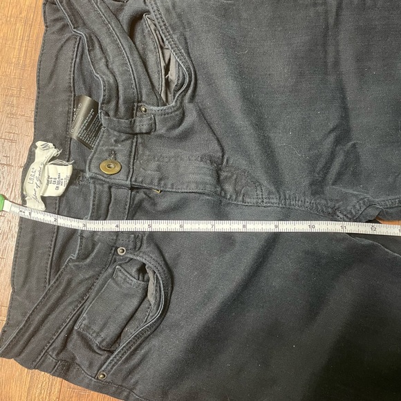 H&M l.o.g.g. US 6 EUR 36 Black Jeans logg Label of Graded Goods Skinny Straight - Picture 5 of 9